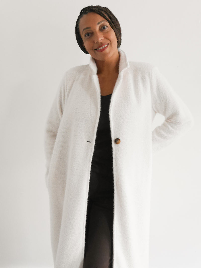 Helena Coat Winter White