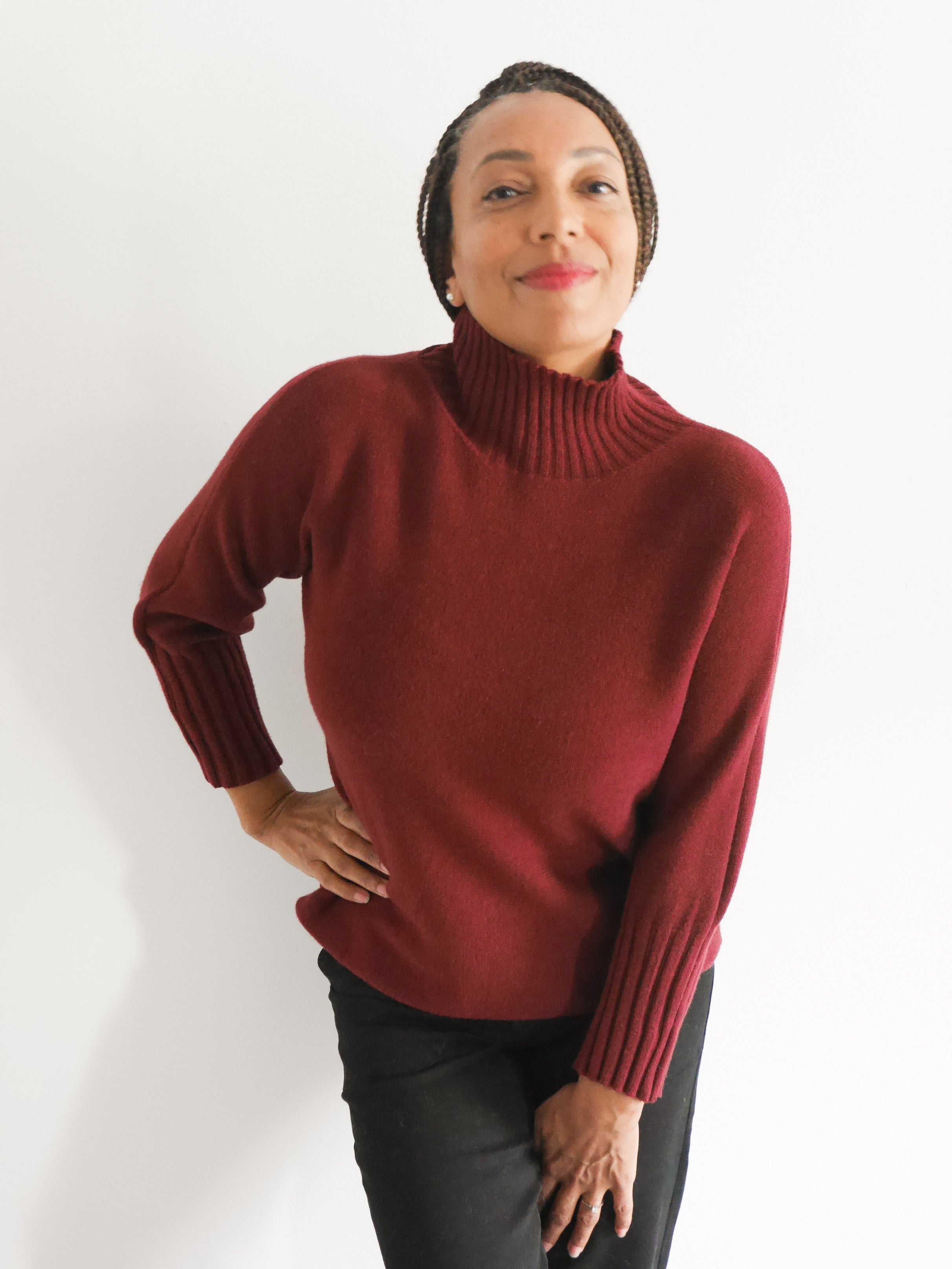 Amara Knit Plum