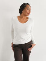Susie Top Ivory