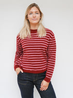 Nikki Knit Bordo & Pink