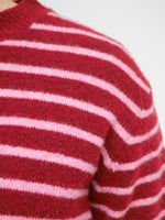 Nikki Knit Bordo & Pink