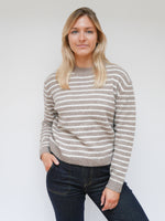 Nikki Knit Mocha & Cream