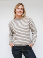 Nikki Knit Mocha & Cream