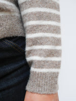 Nikki Knit Mocha & Cream