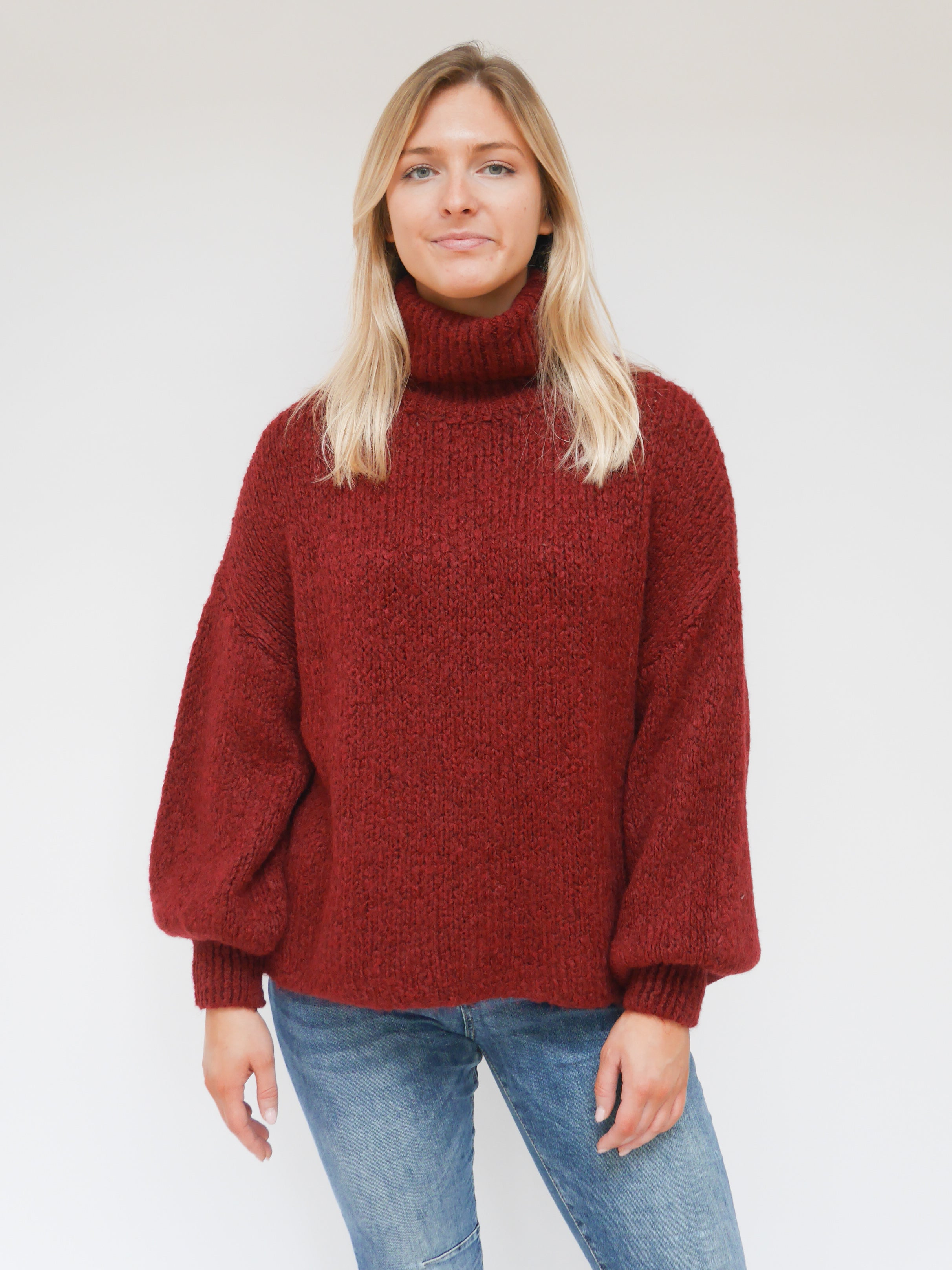 Morgan Knit Bordo