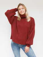Morgan Knit Bordo