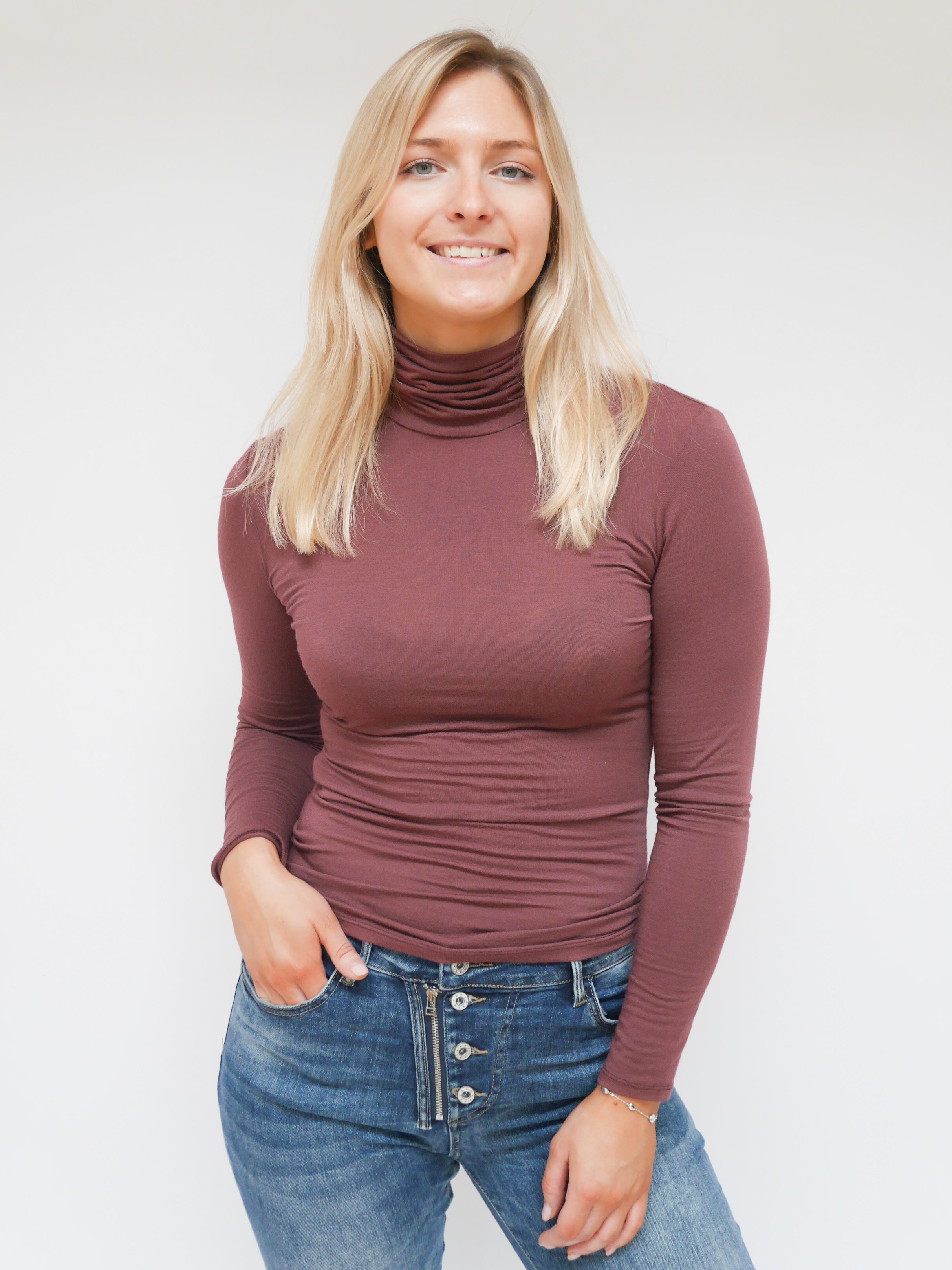 Mimi Top Bordo