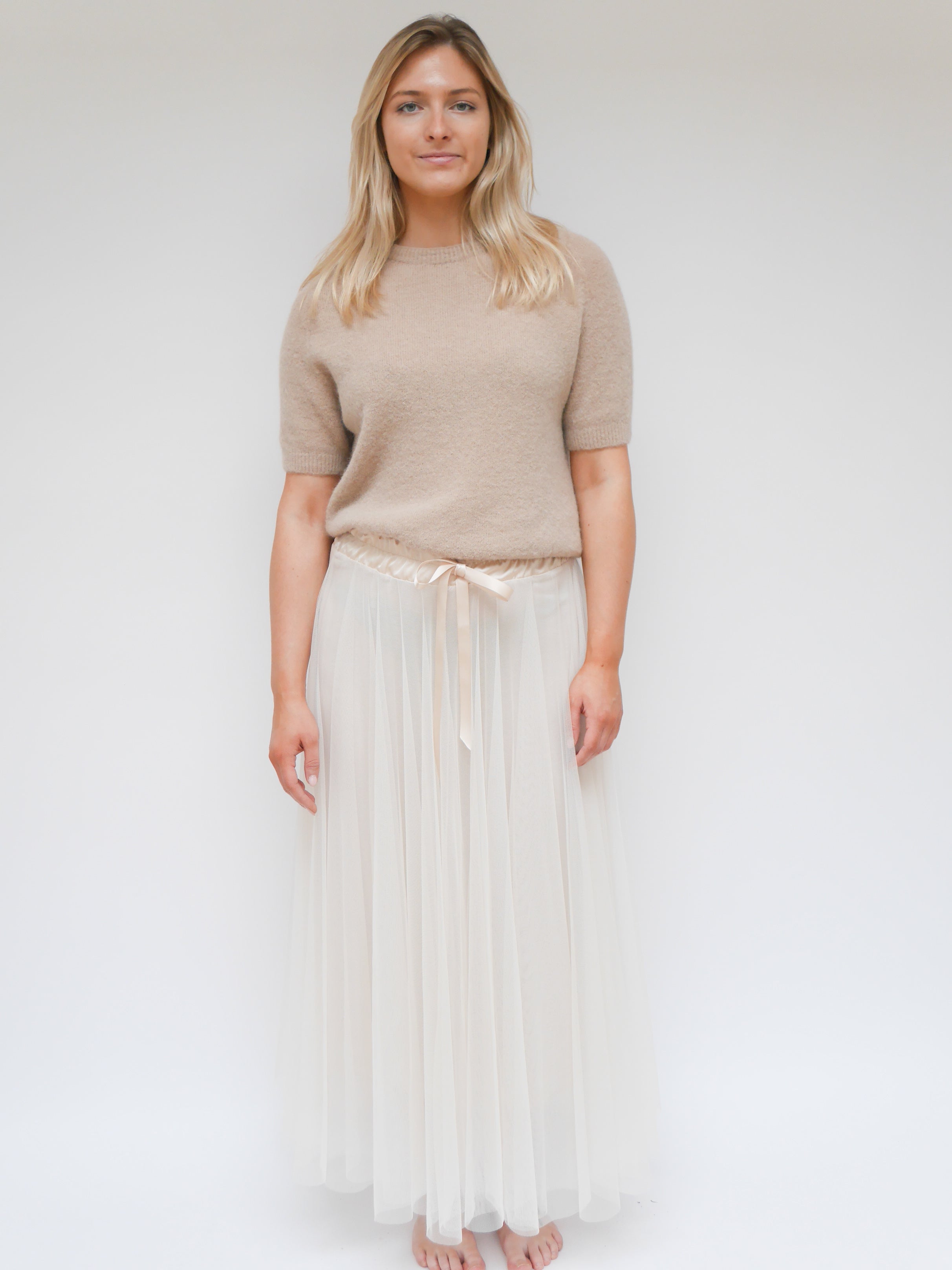 Tulle Skirt Champagne