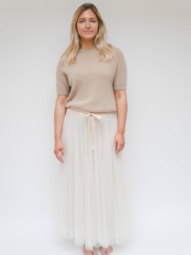 Tulle Skirt Champagne