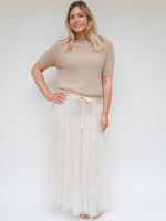 Tulle Skirt Champagne