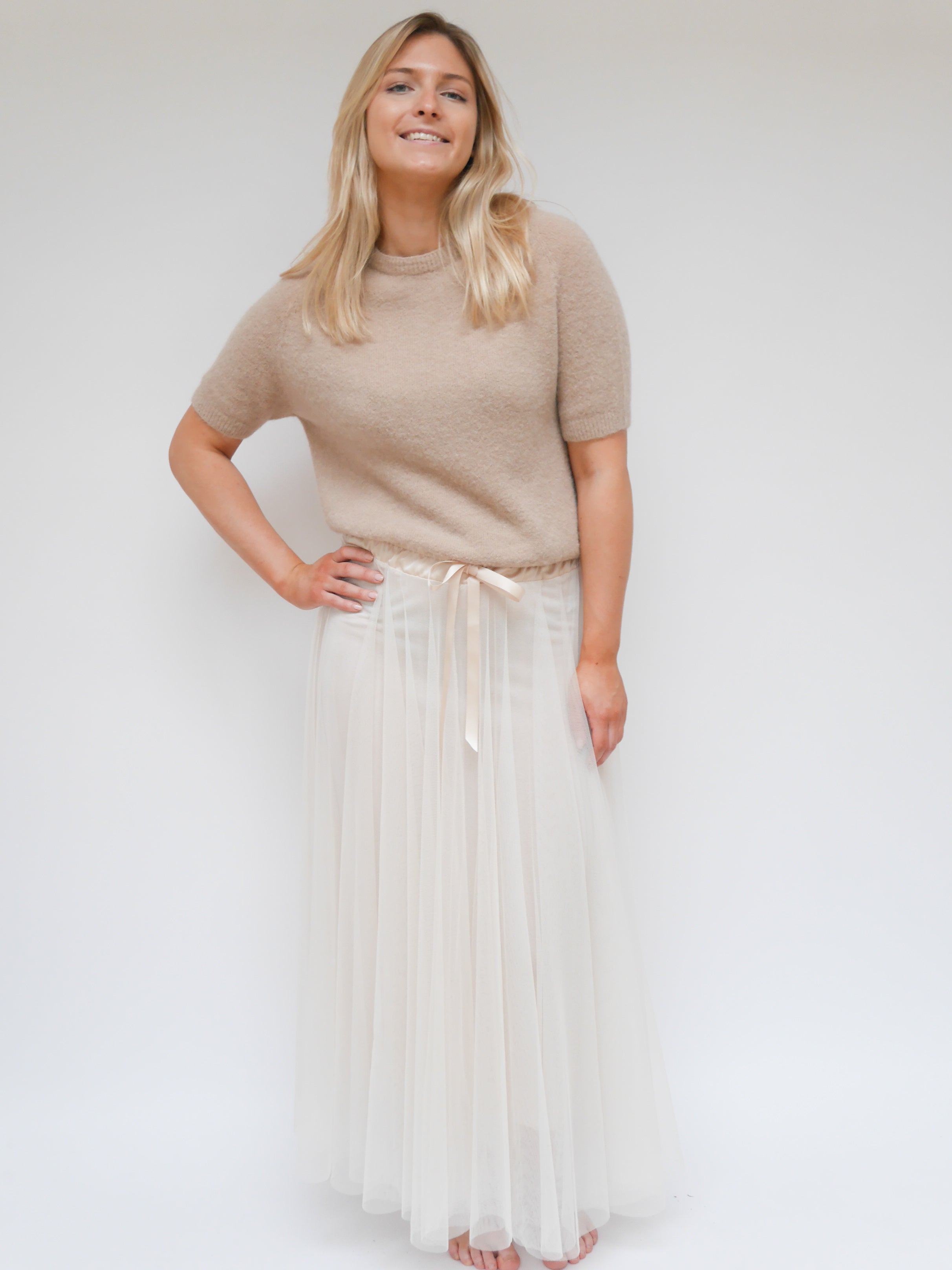 Tulle Skirt Champagne