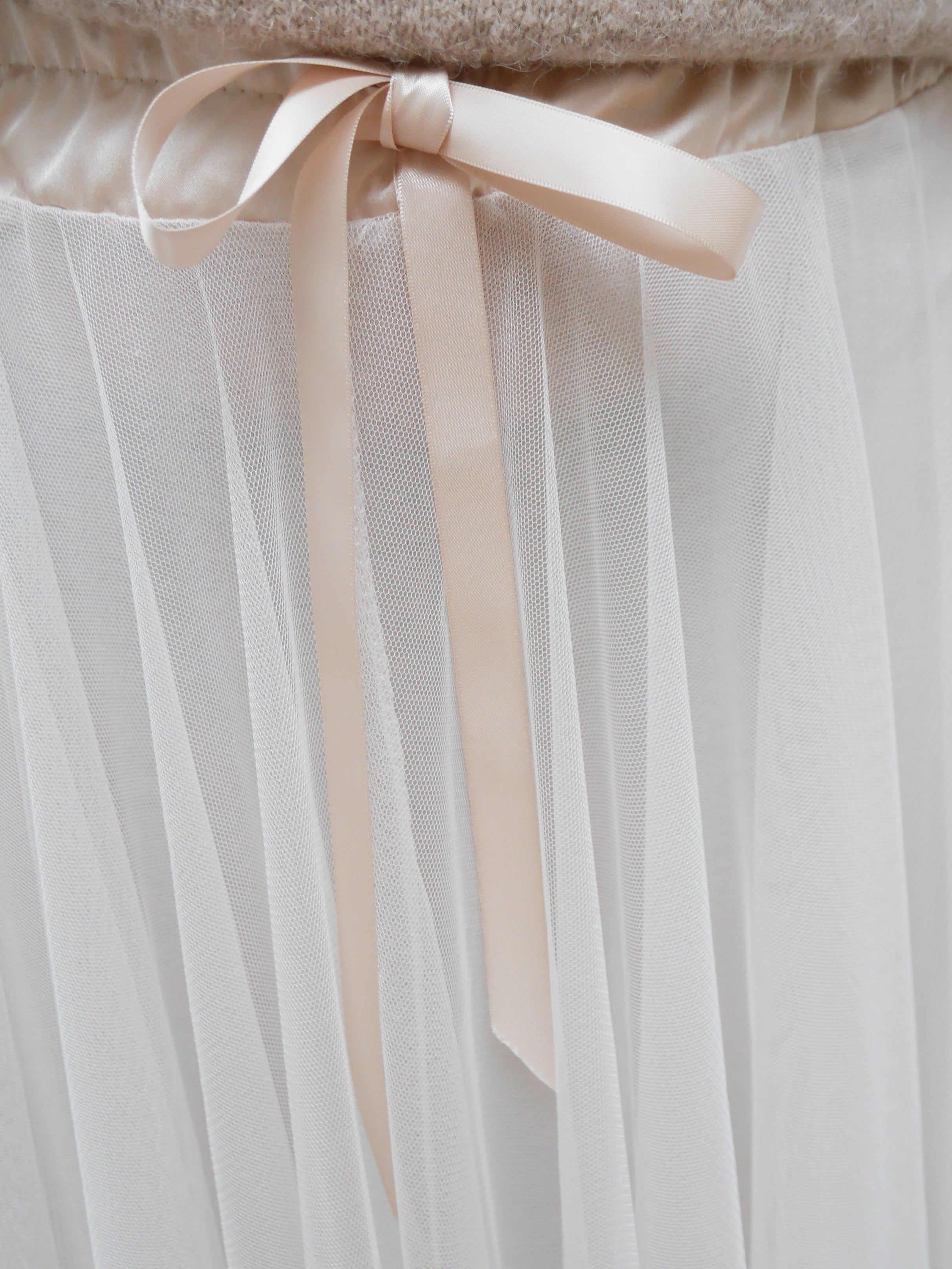 Tulle Skirt Champagne