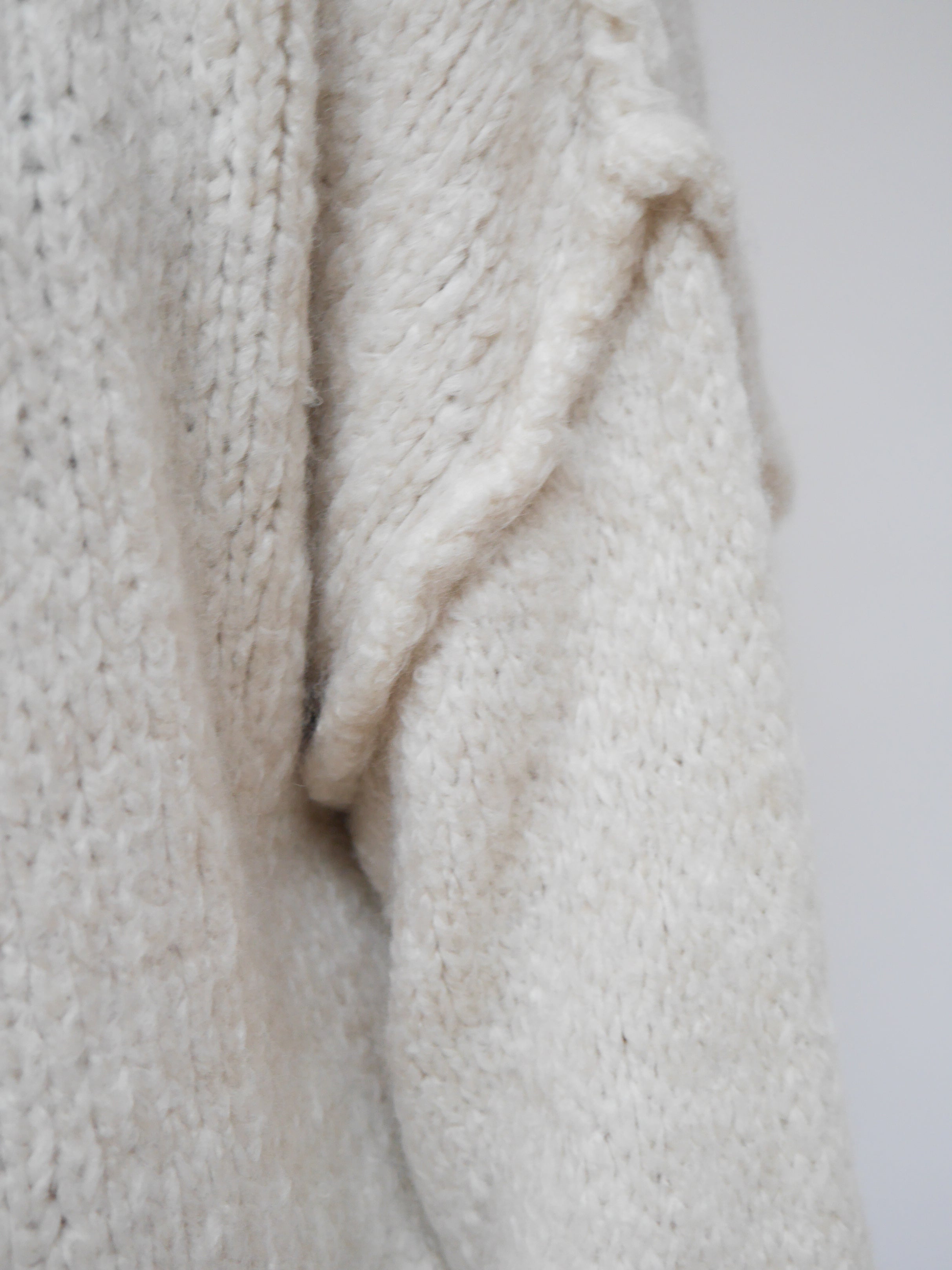 Sandy Knit Winter White