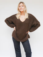 Sandy Knit Chocolate