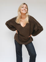 Sandy Knit Chocolate