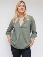 Annabel Blouse Forest Green