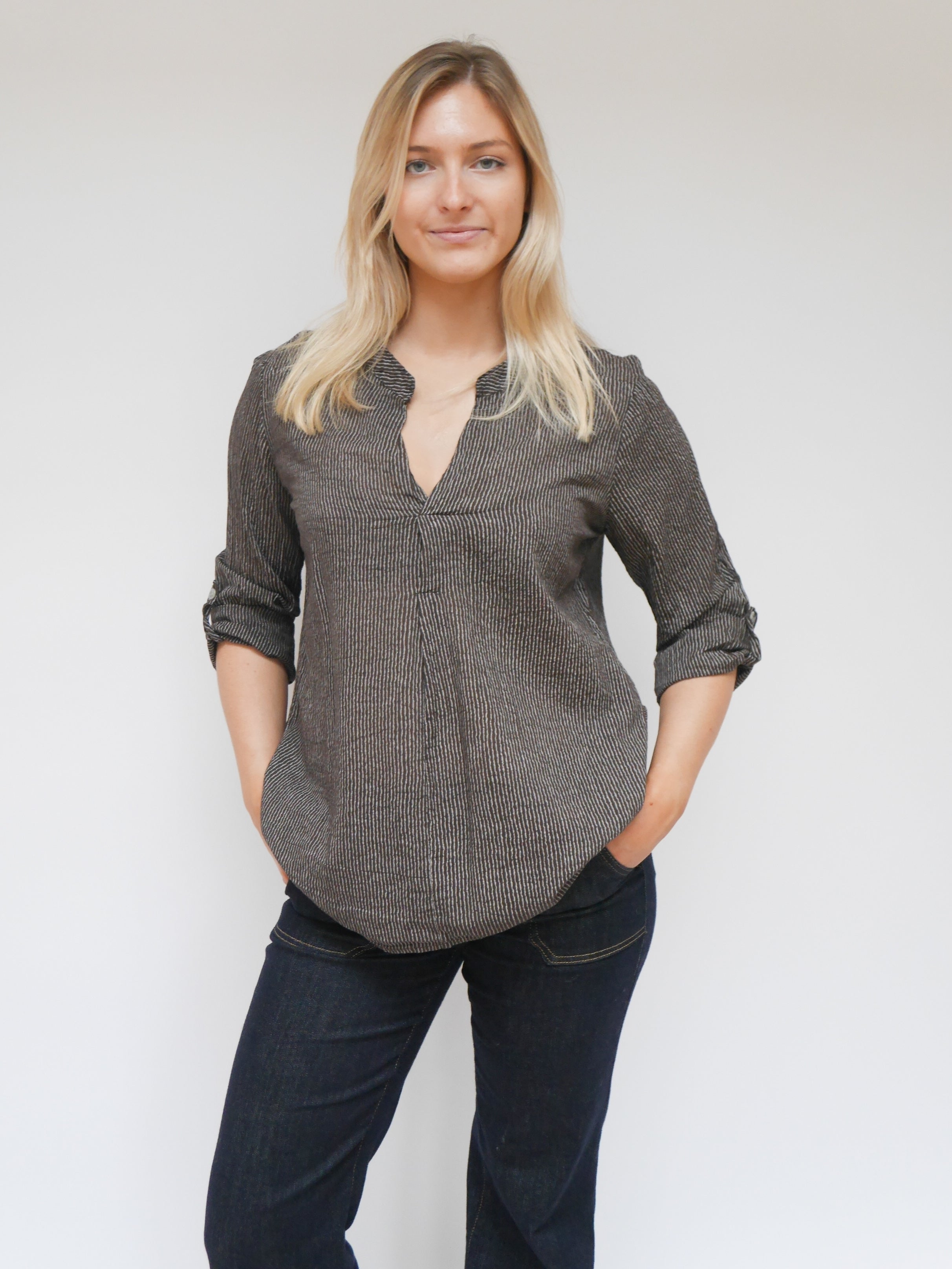 Annabel Blouse Chocolate