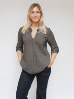 Annabel Blouse Chocolate