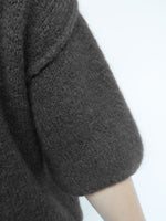 Abi Knit Mohair Chocolate