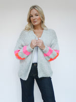 Vienna Cardigan Light Grey