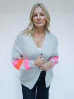 Vienna Cardigan Light Grey