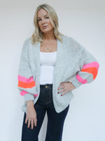 Vienna Cardigan Light Grey