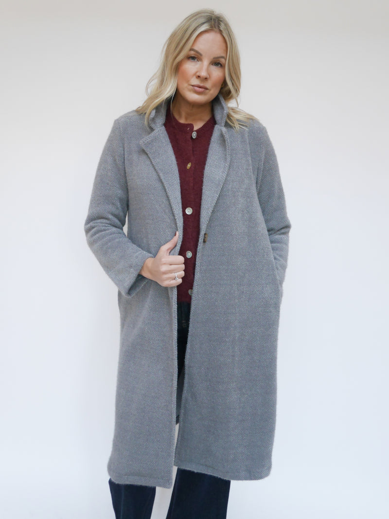 Helena Coat Mid Grey