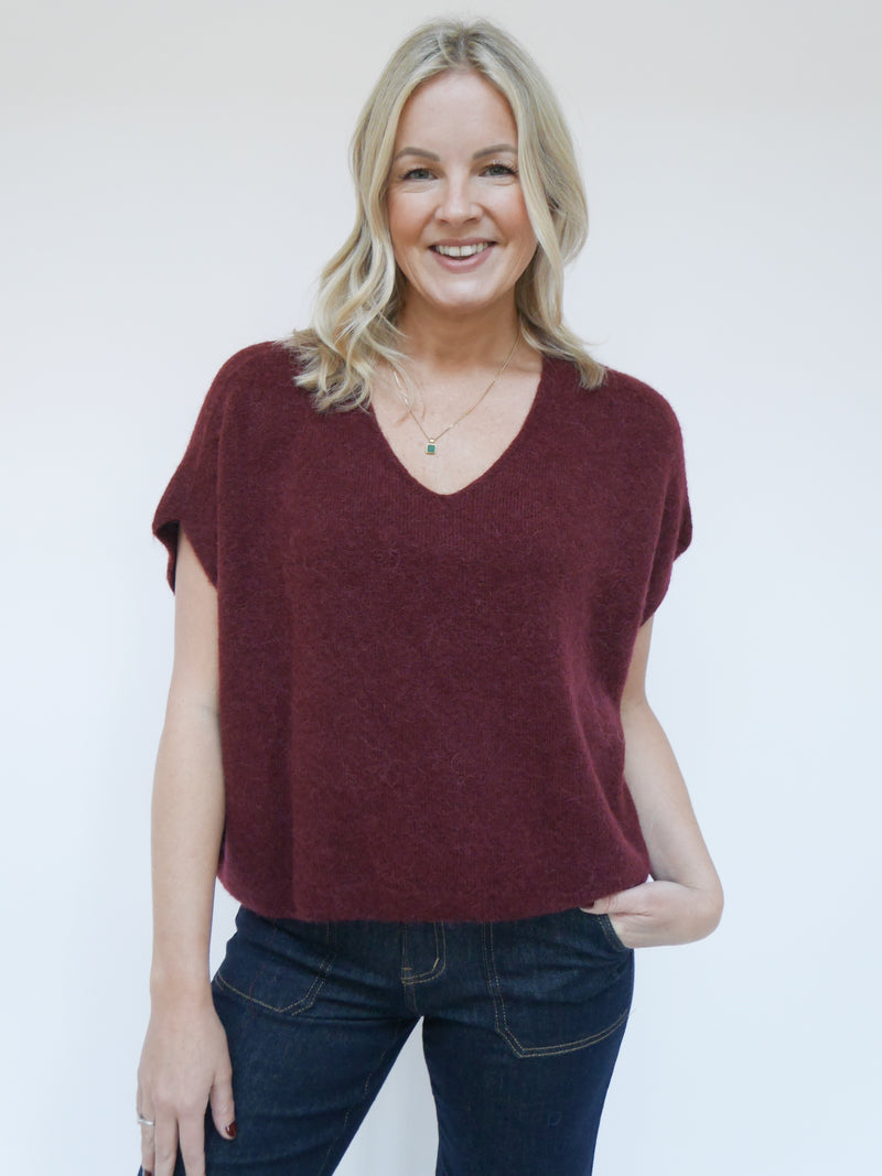 Harriet Knit Bordo
