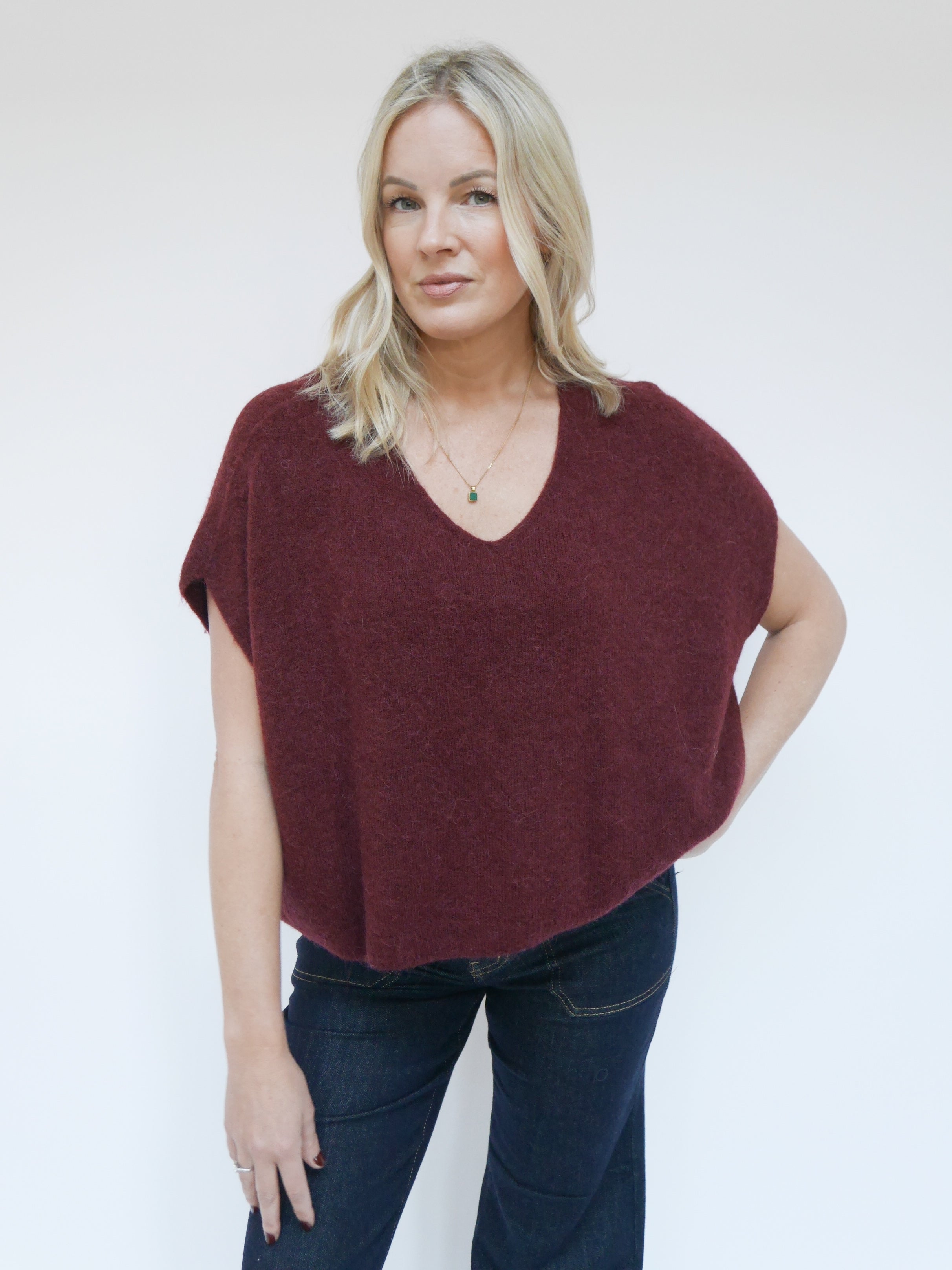 Harriet Knit Bordo