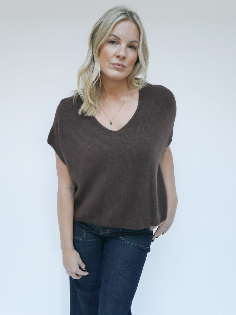 Harriet Knit Chocolate