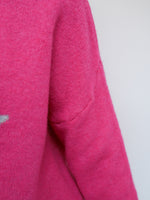 Star Knit Fuchsia