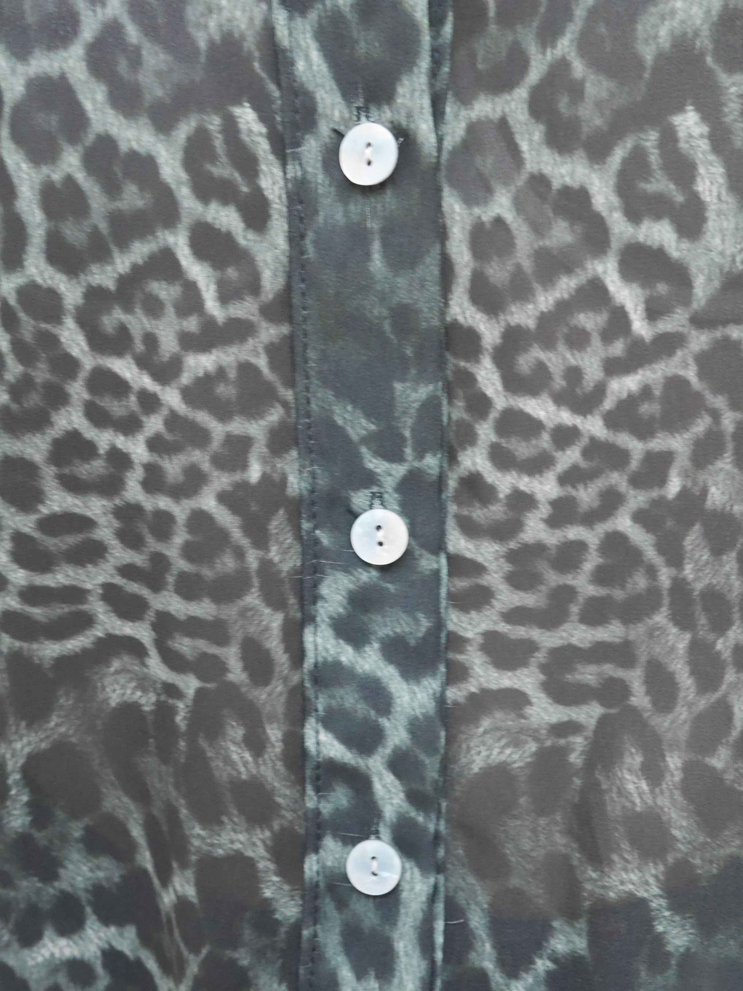 Anika Blouse Khaki Leopard