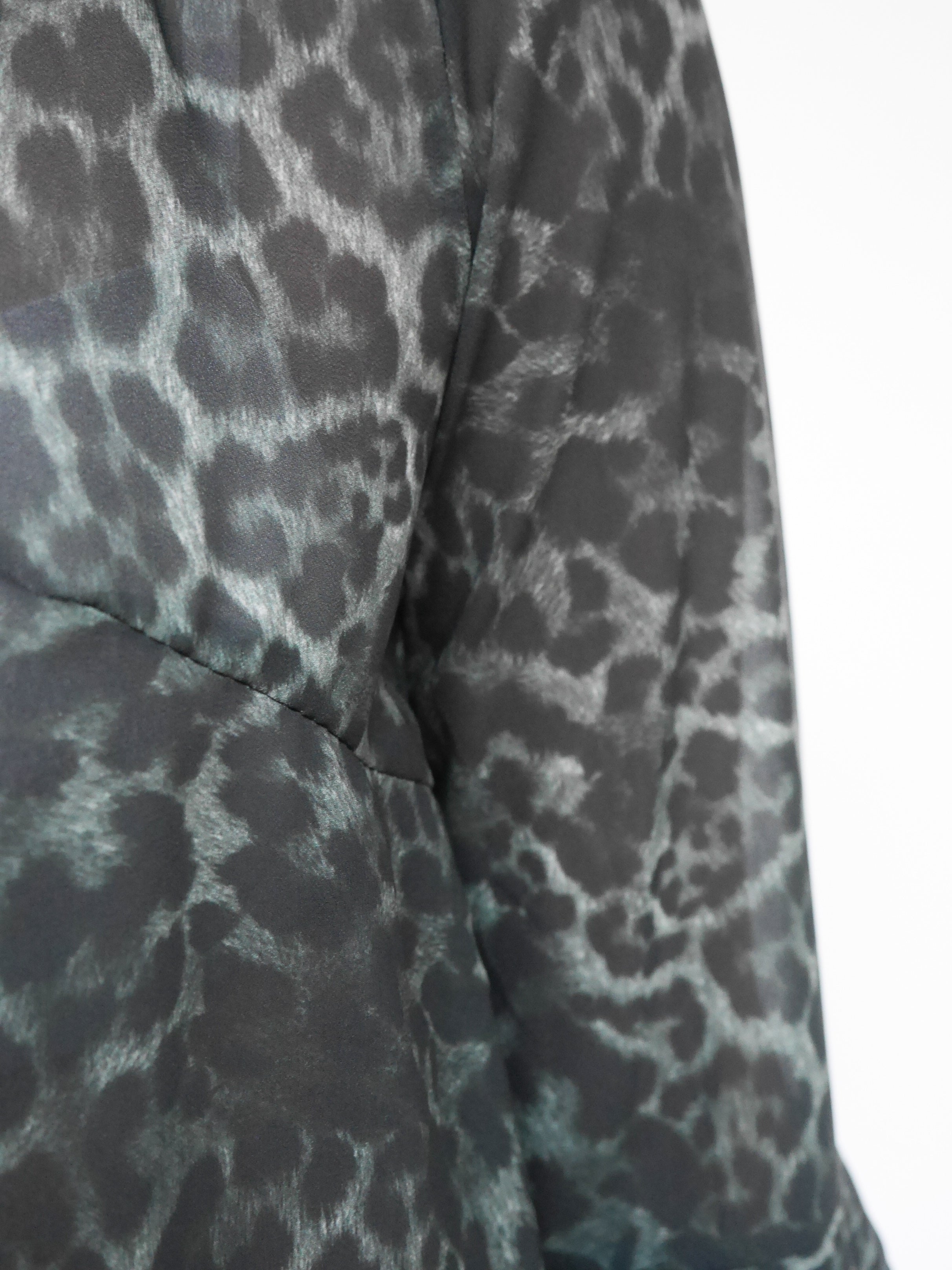 Anika Blouse Khaki Leopard