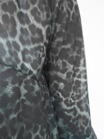 Anika Blouse Khaki Leopard