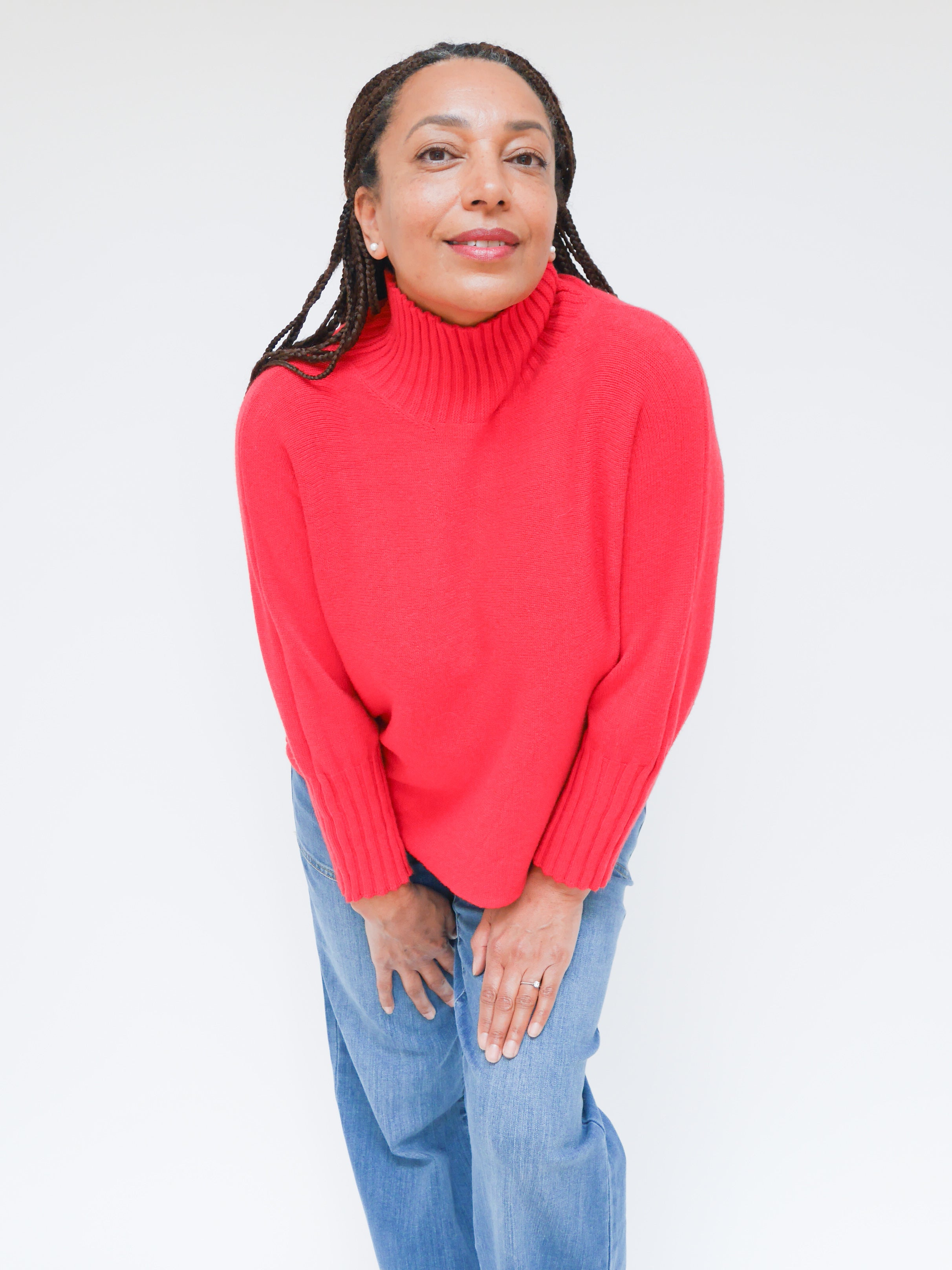 Amara Knit Red