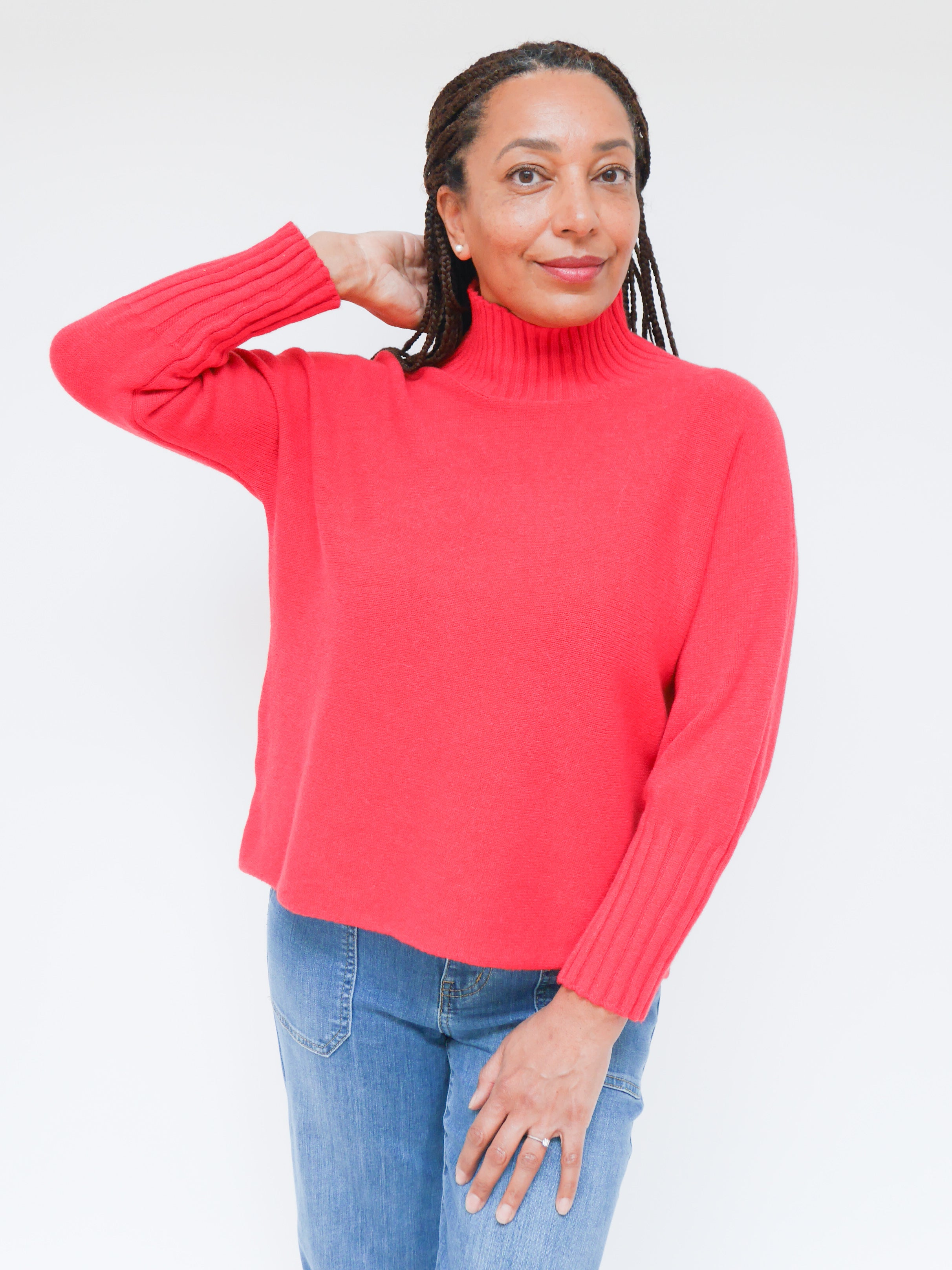 Amara Knit Red