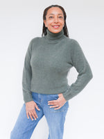 Nia Polo Neck Knit Khaki