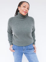 Nia Polo Neck Knit Khaki