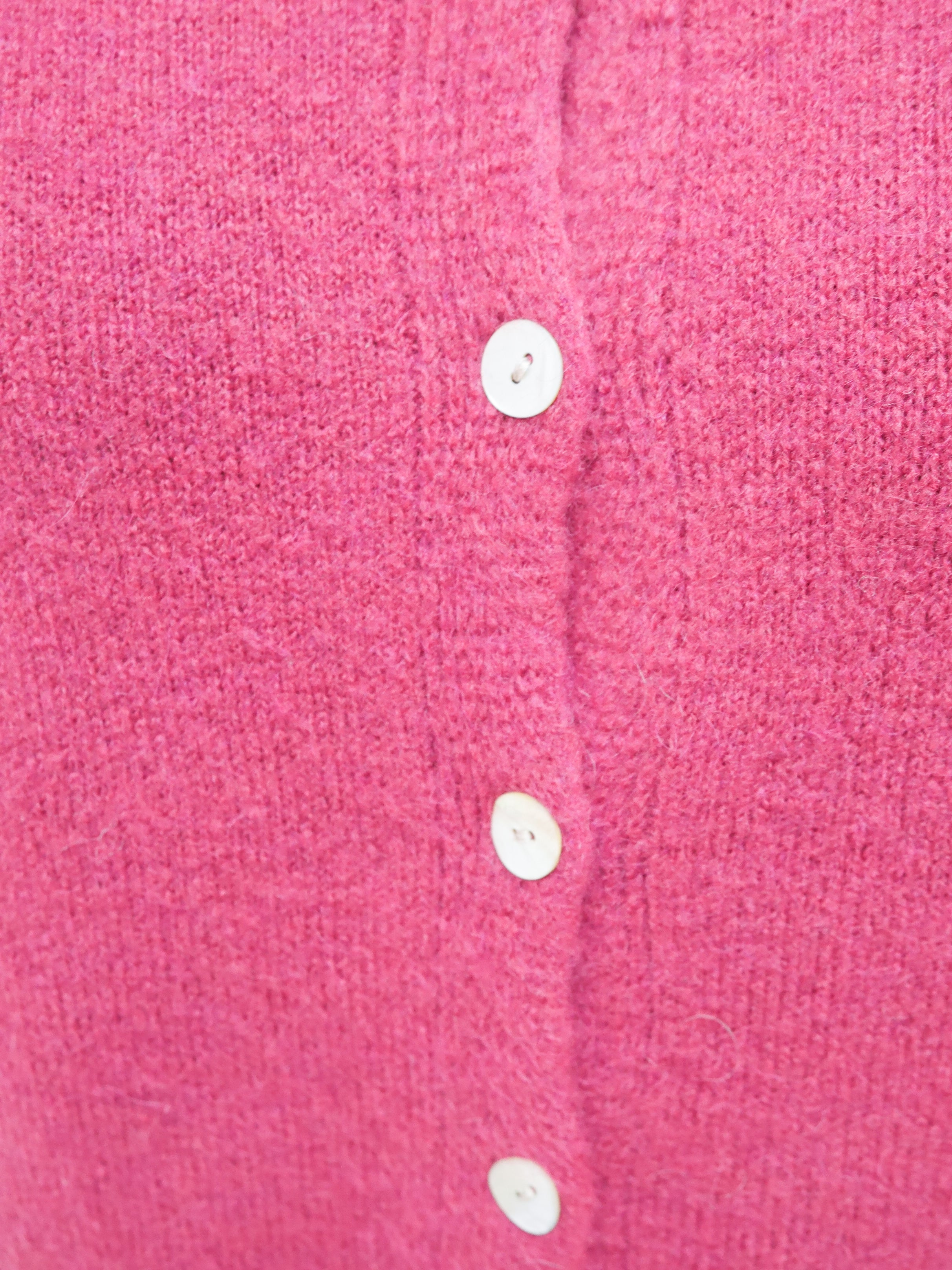 Elsie Alpaca Cardigan Berry