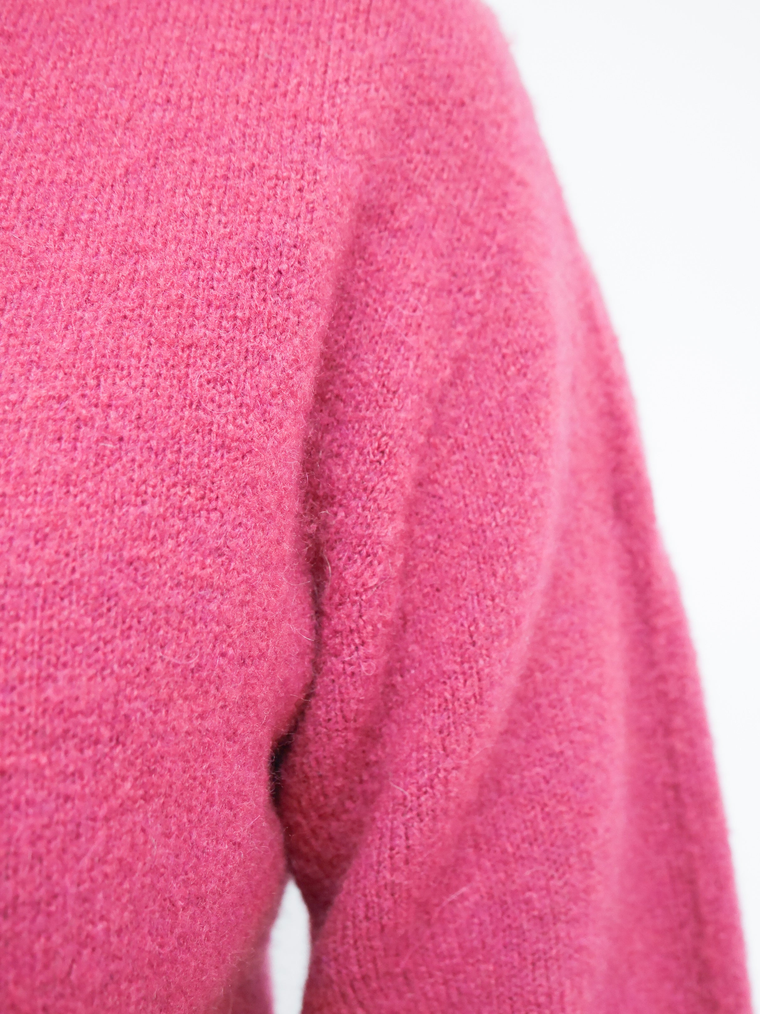 Elsie Alpaca Cardigan Berry