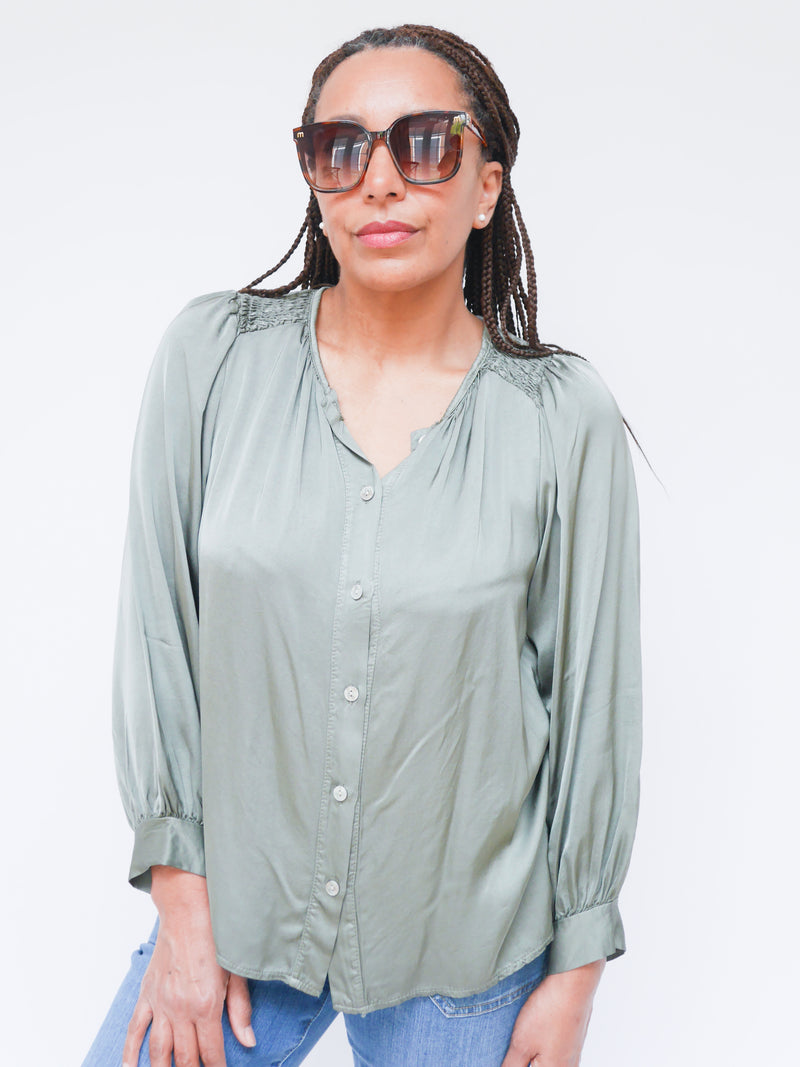 Tori Blouse Khaki