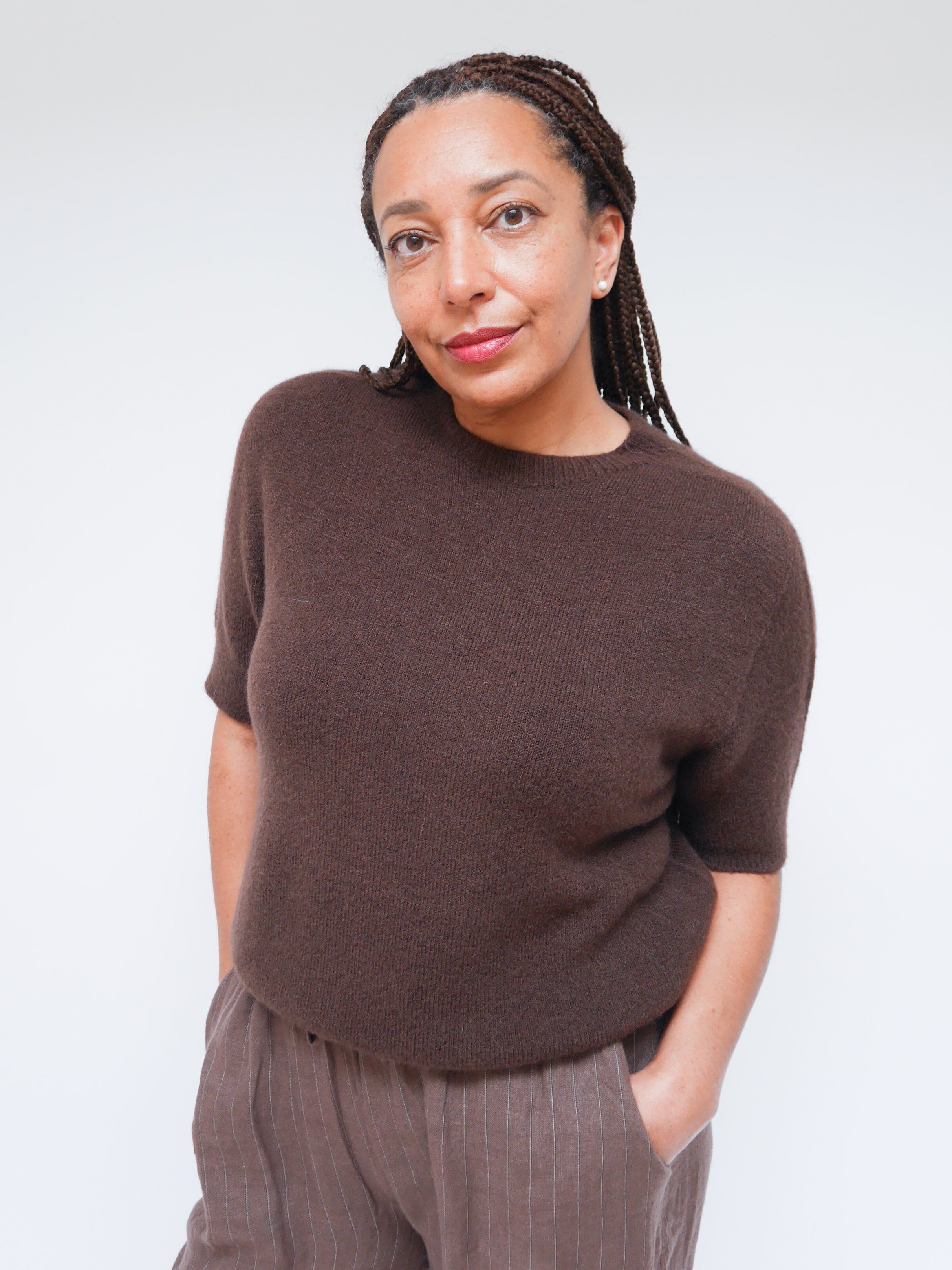 Phoebe Knit Chocolate