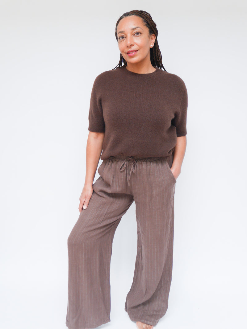 Lola Linen Trs Chocolate
