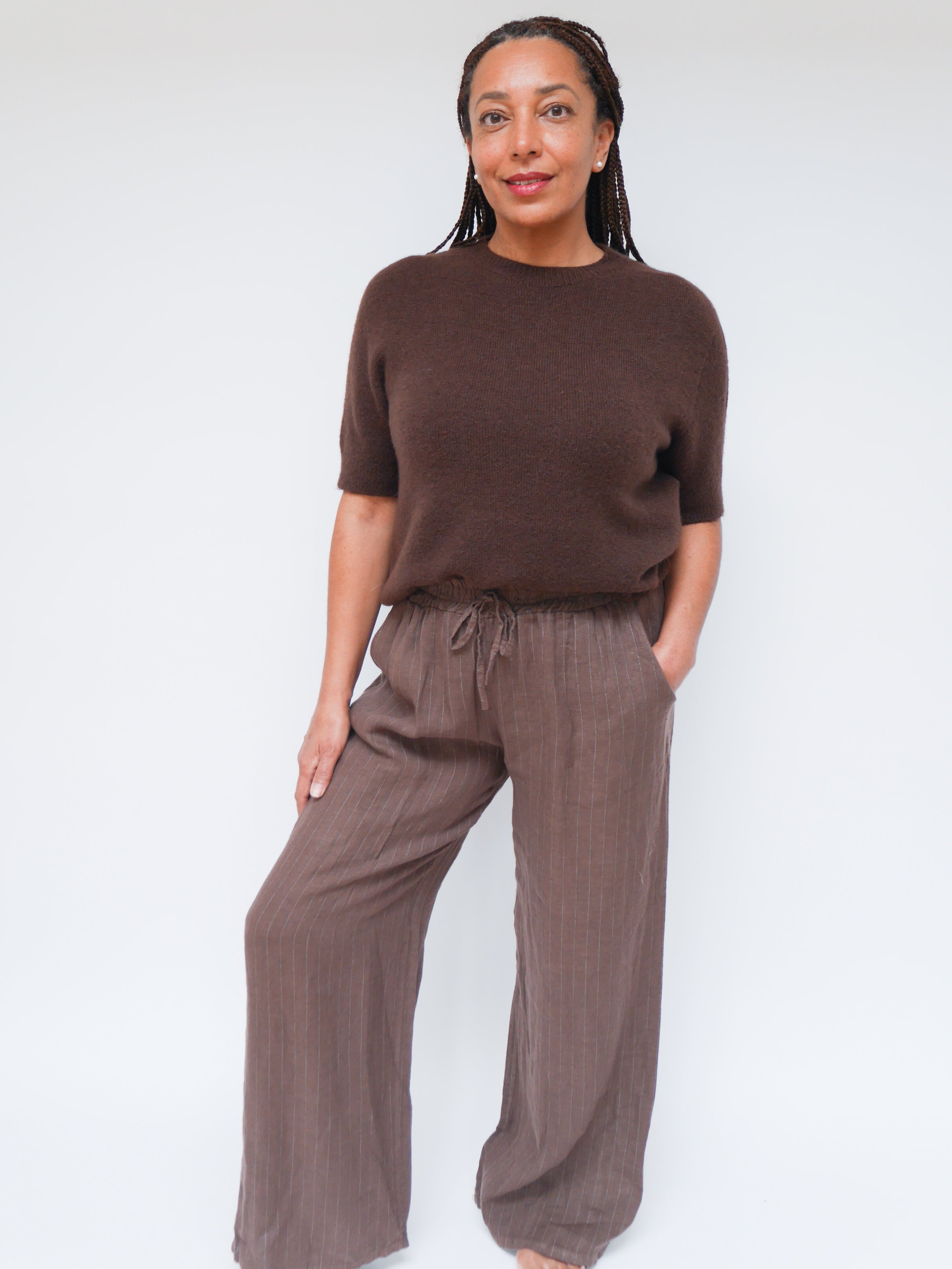 Lola Linen Trs Chocolate