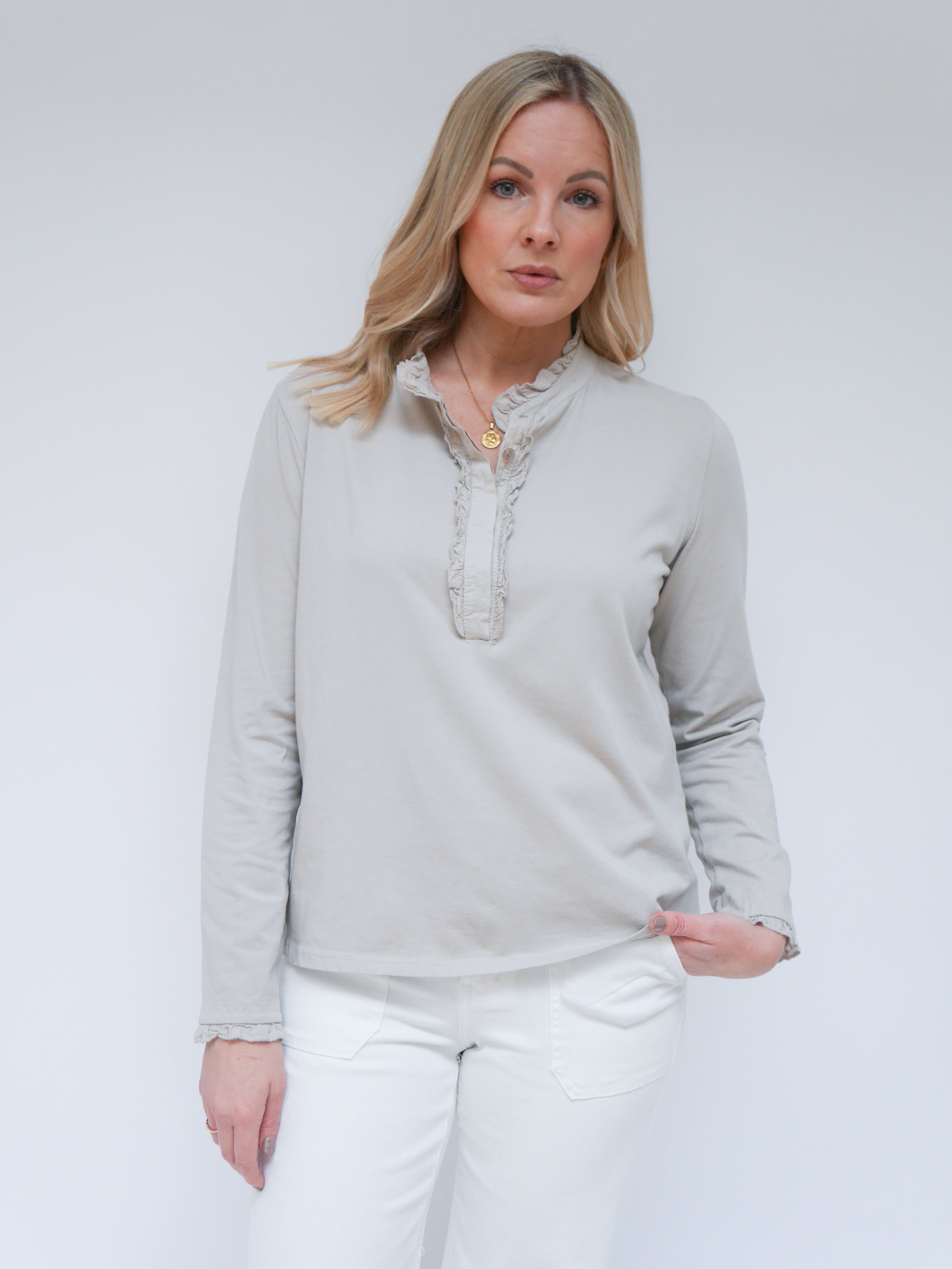 Pippa Blouse Stone