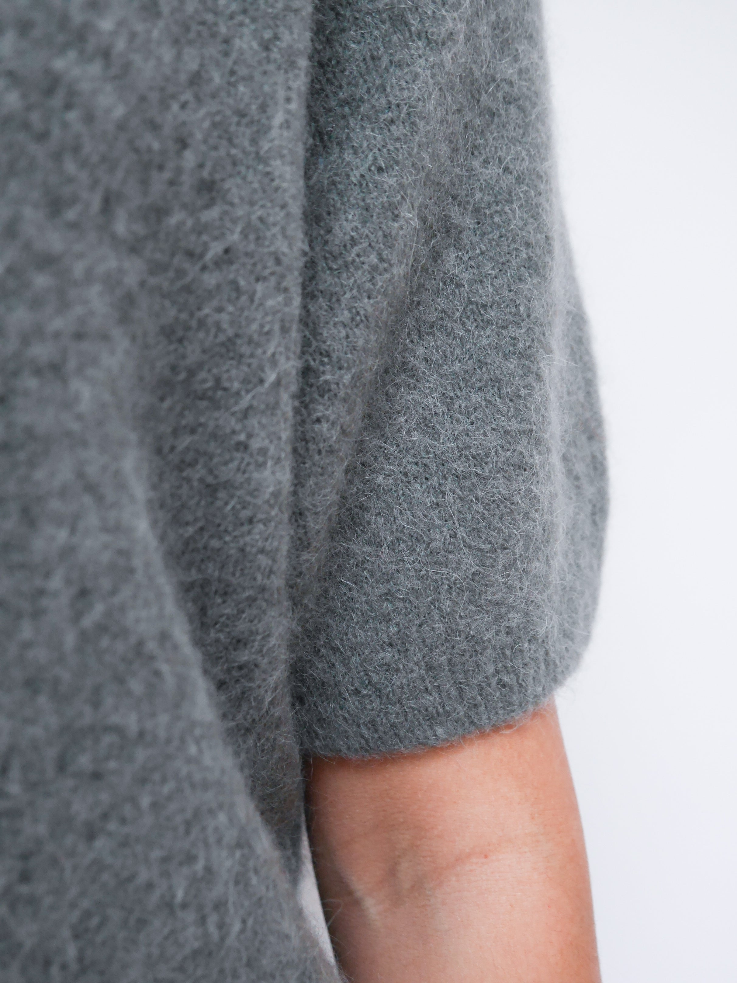 Nina Alpaca Knit Khaki