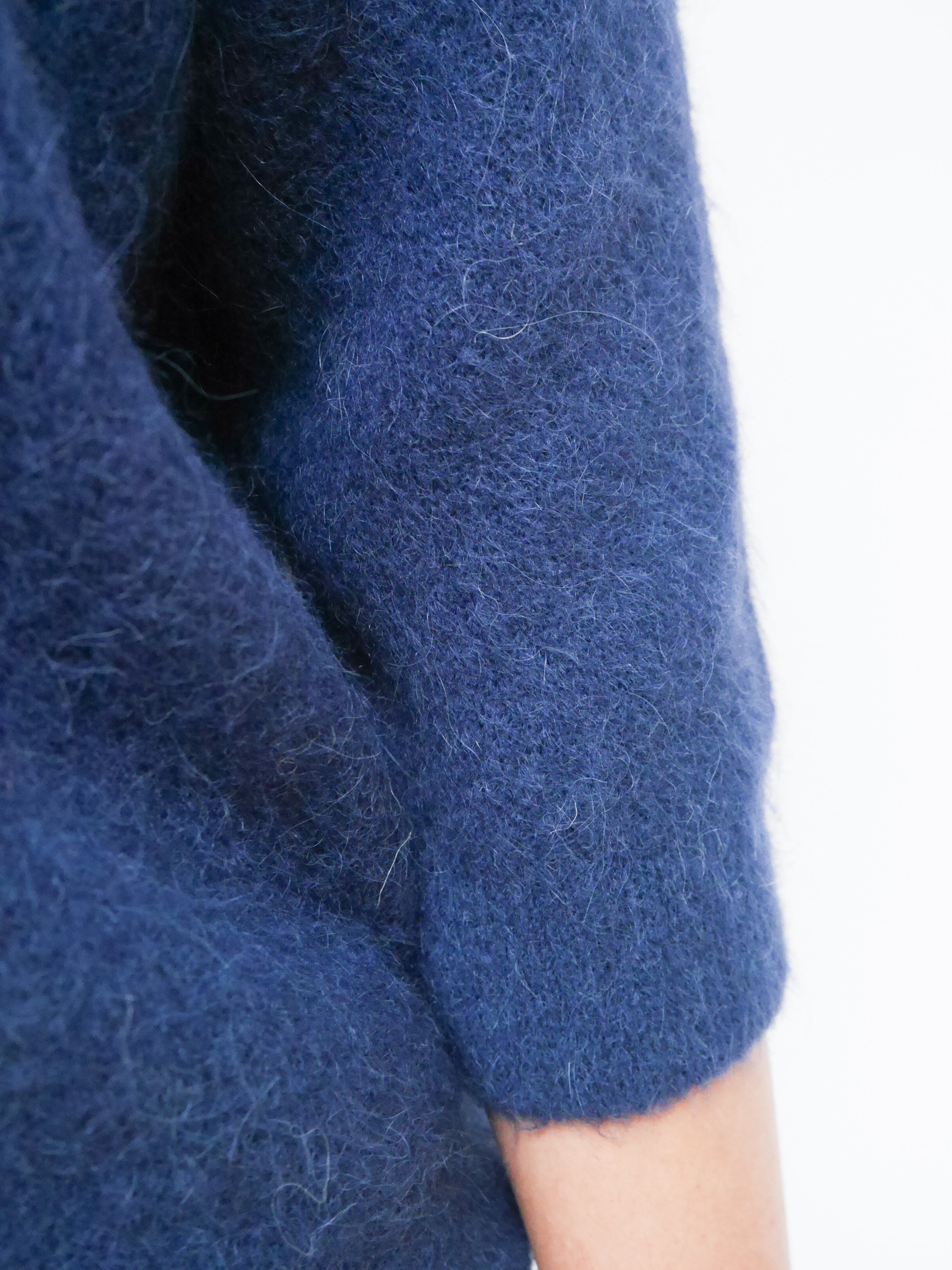 Maddie Alpaca Knit Navy
