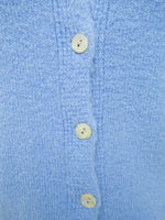 Elsie Alpaca Cardigan French Blue