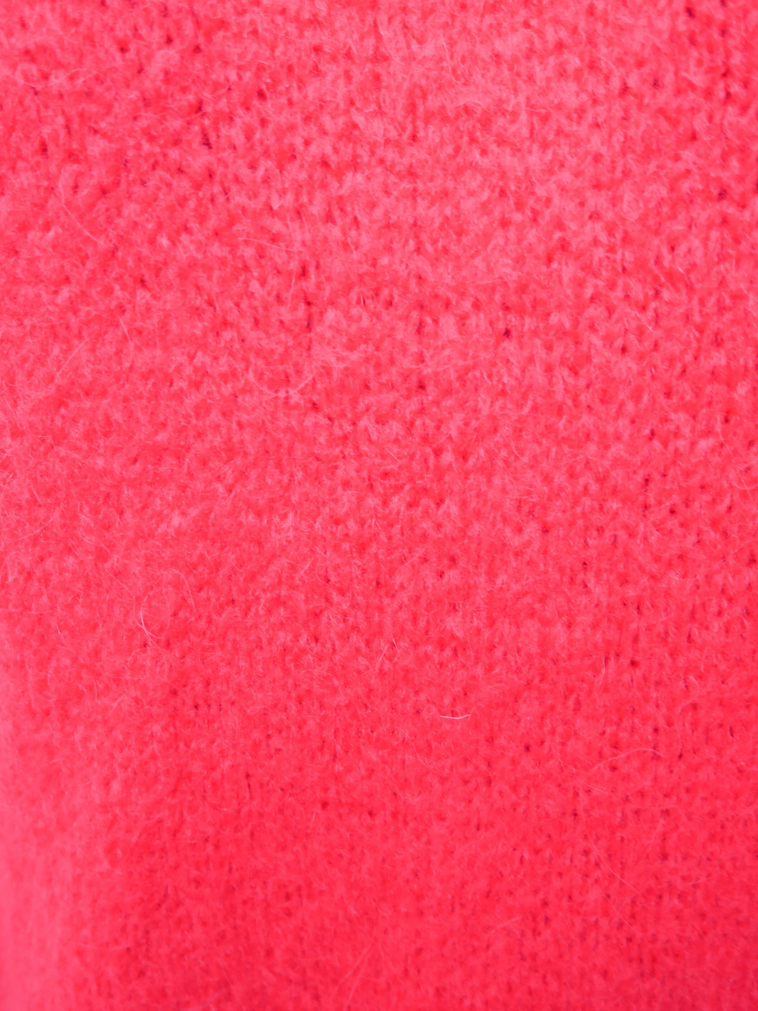 Abi Knit Mohair Poppy Red