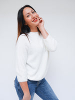 Maddie Alpaca Knit Ivory
